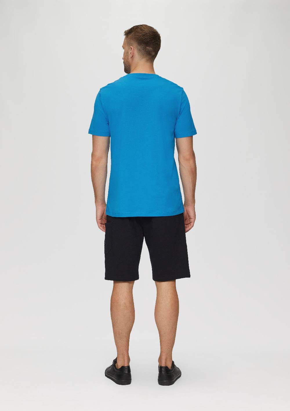 s.Oliver T-Shirt mit Logo-Motiven aus reiner Baumwolle Weihnachtsangebot