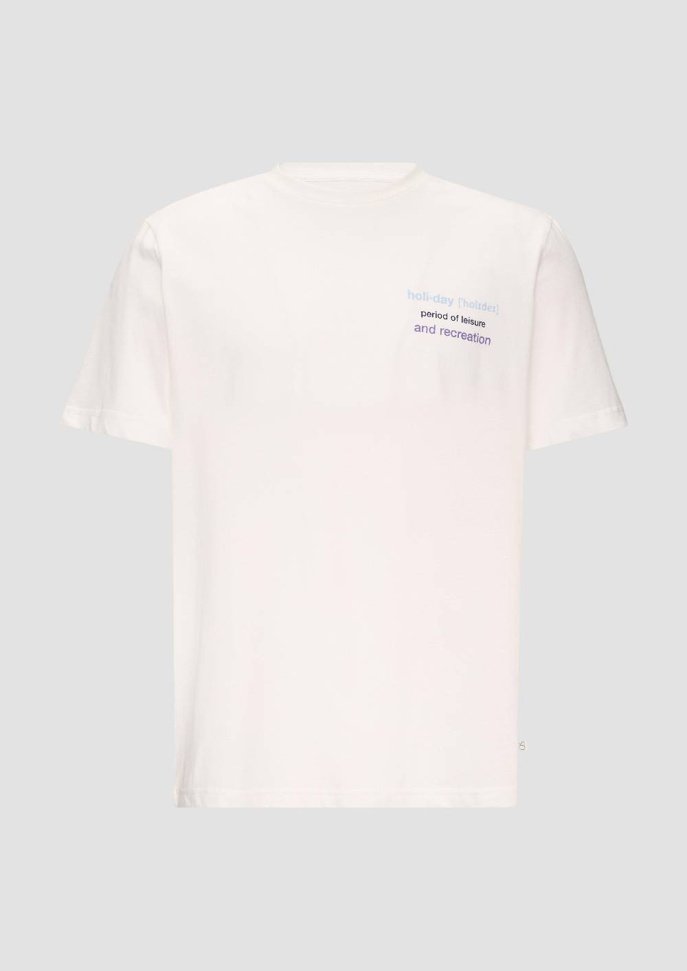 s.Oliver Gewaschenes T-Shirt mit Frontprint Muttertagsangebot