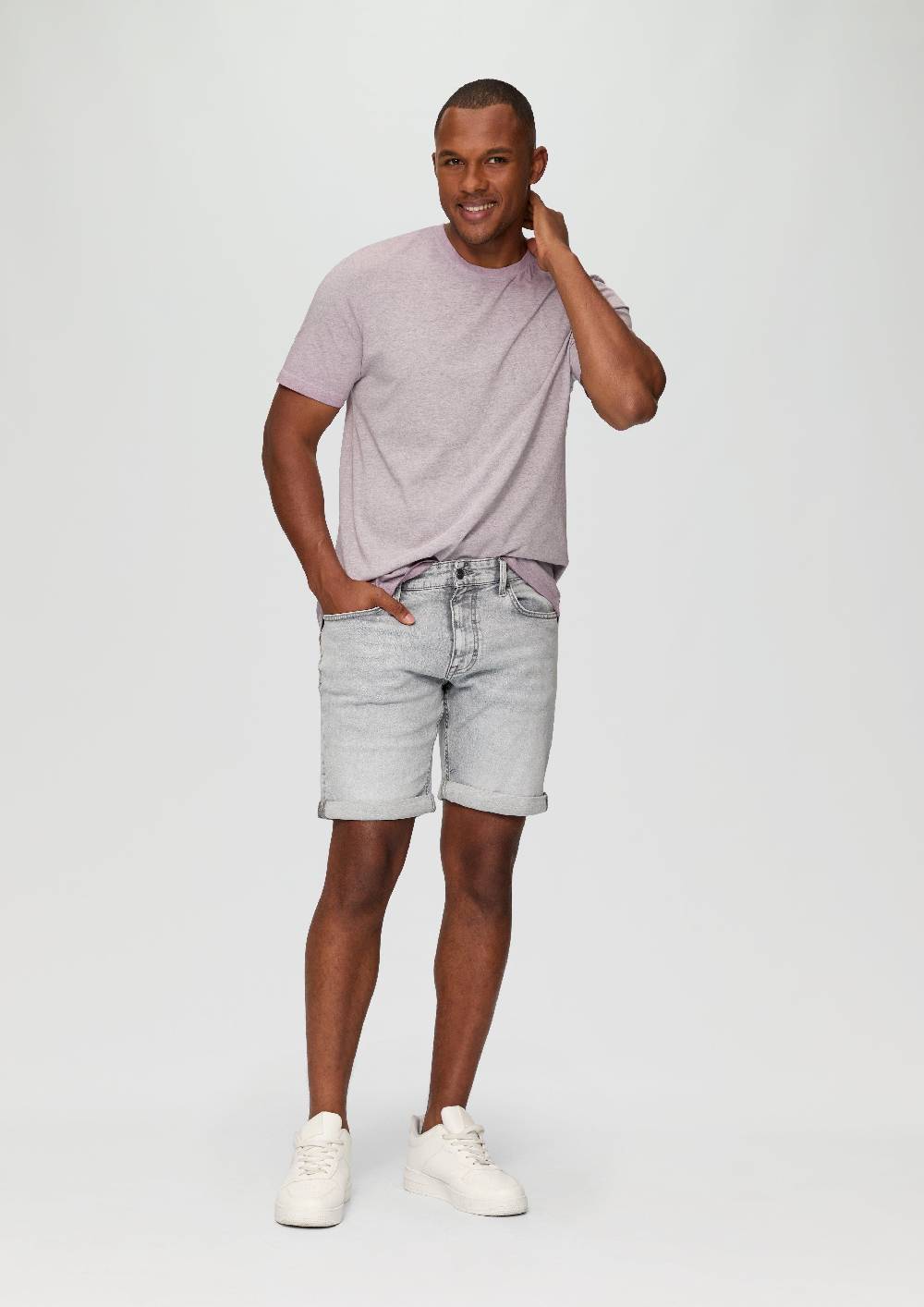 s.Oliver T-Shirt aus Baumwollmix mit Wascheffekt Jubiläumsangebot