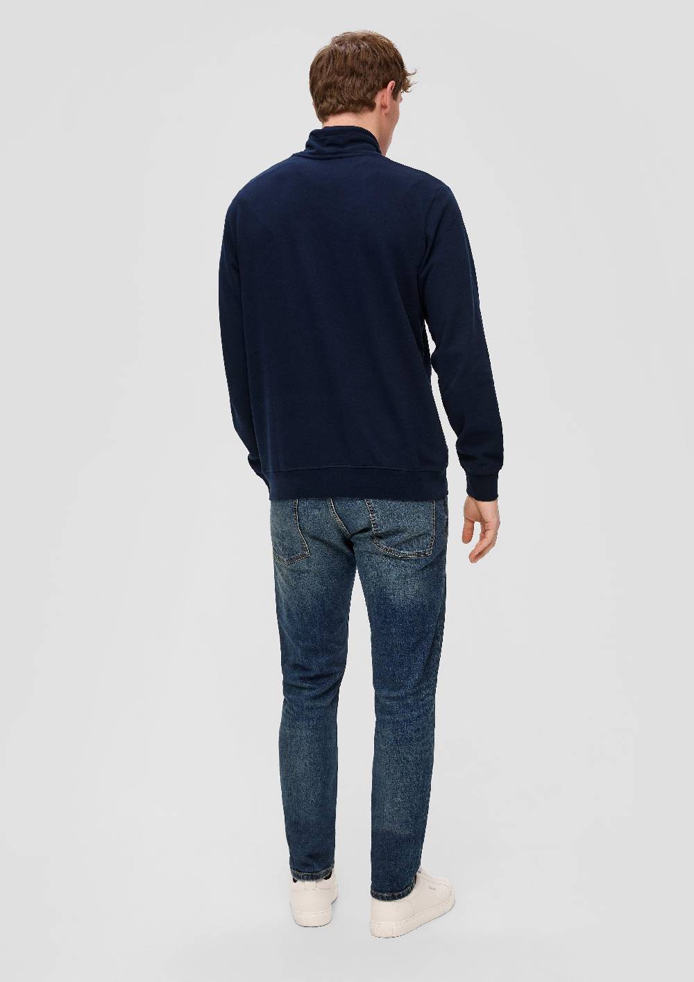 s.Oliver Sweatshirt mit Logo-Print Neueste Mode