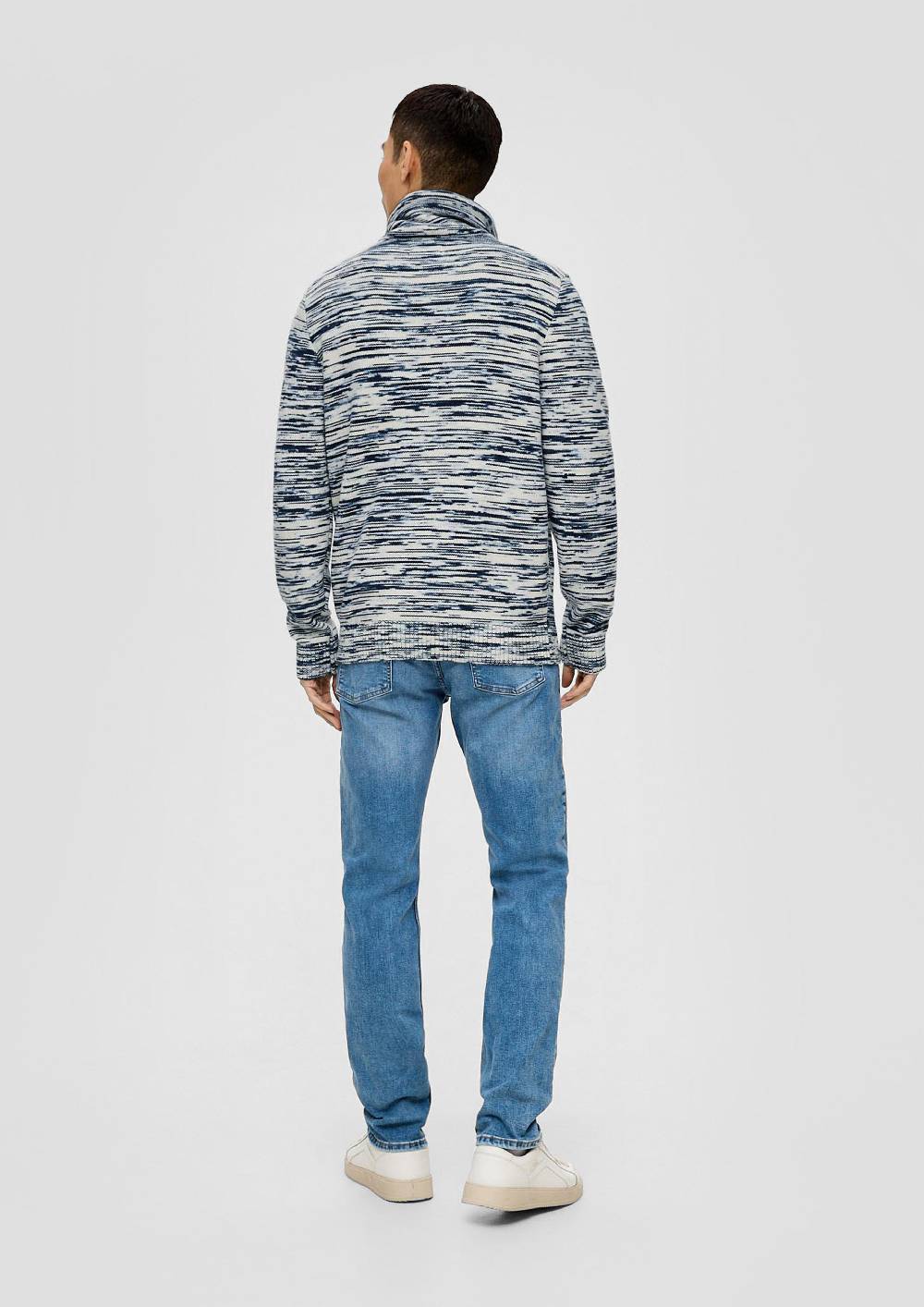 s.Oliver Strickpullover mit Schalkragen Online Outlet