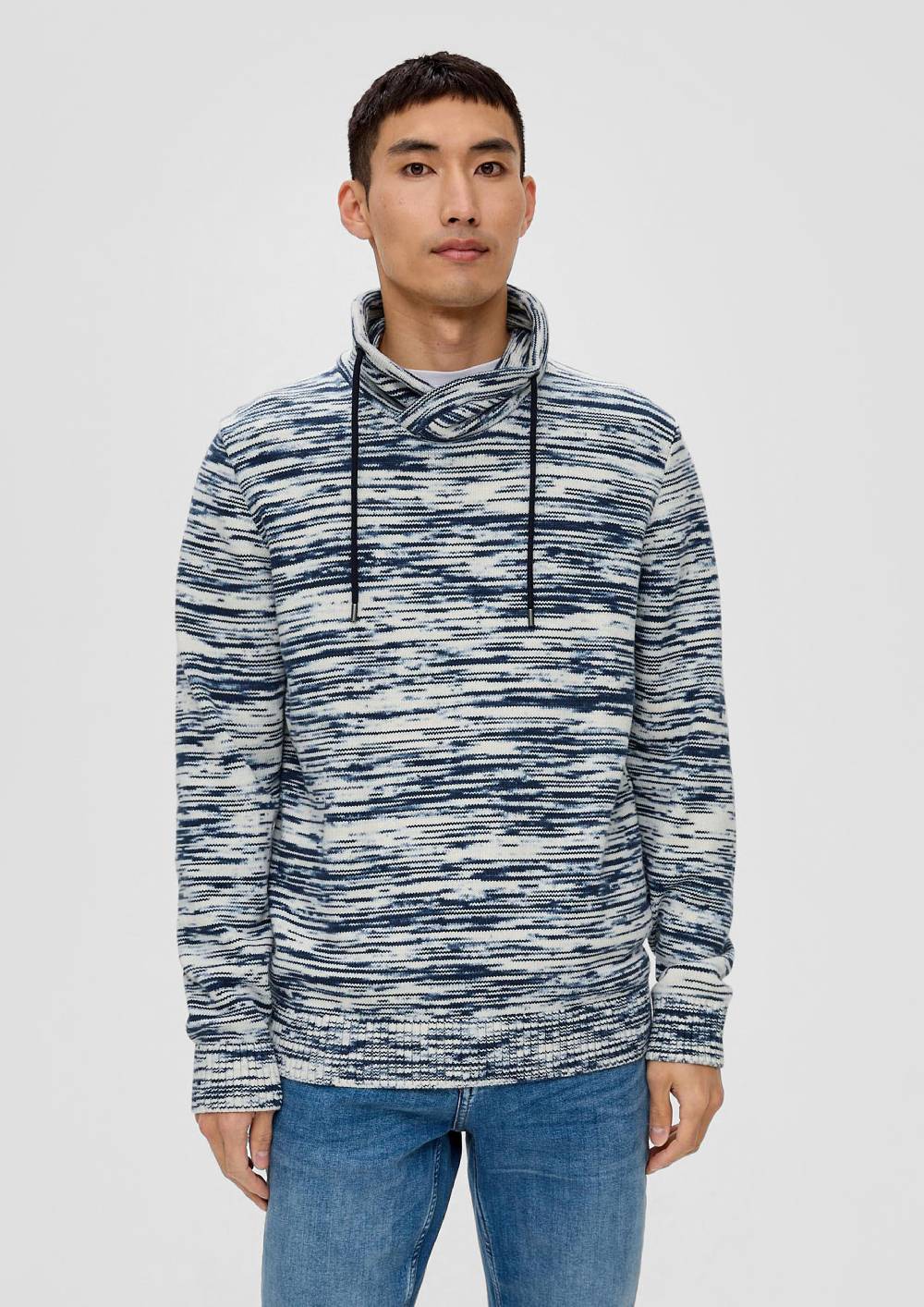 s.Oliver Strickpullover mit Schalkragen Online Outlet