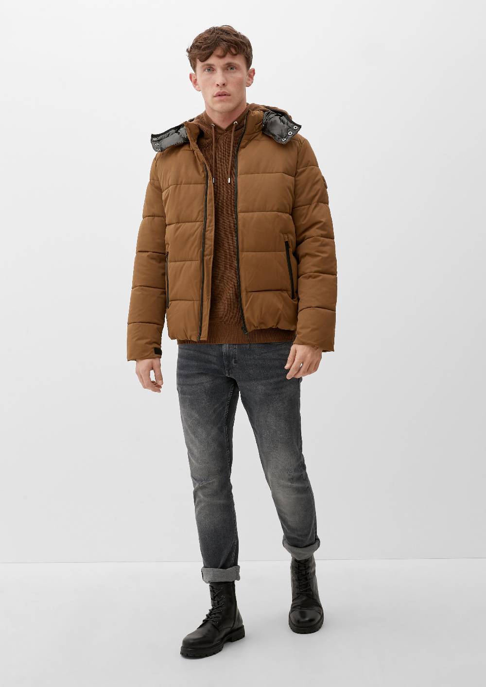 s.Oliver Kapuzenjacke mit Steppung Blitzangebot
