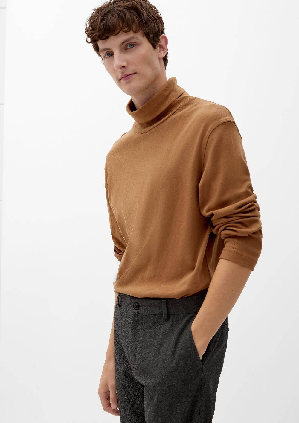 s.Oliver Langarmshirt mit Rollkragen Riesige Ersparnisse