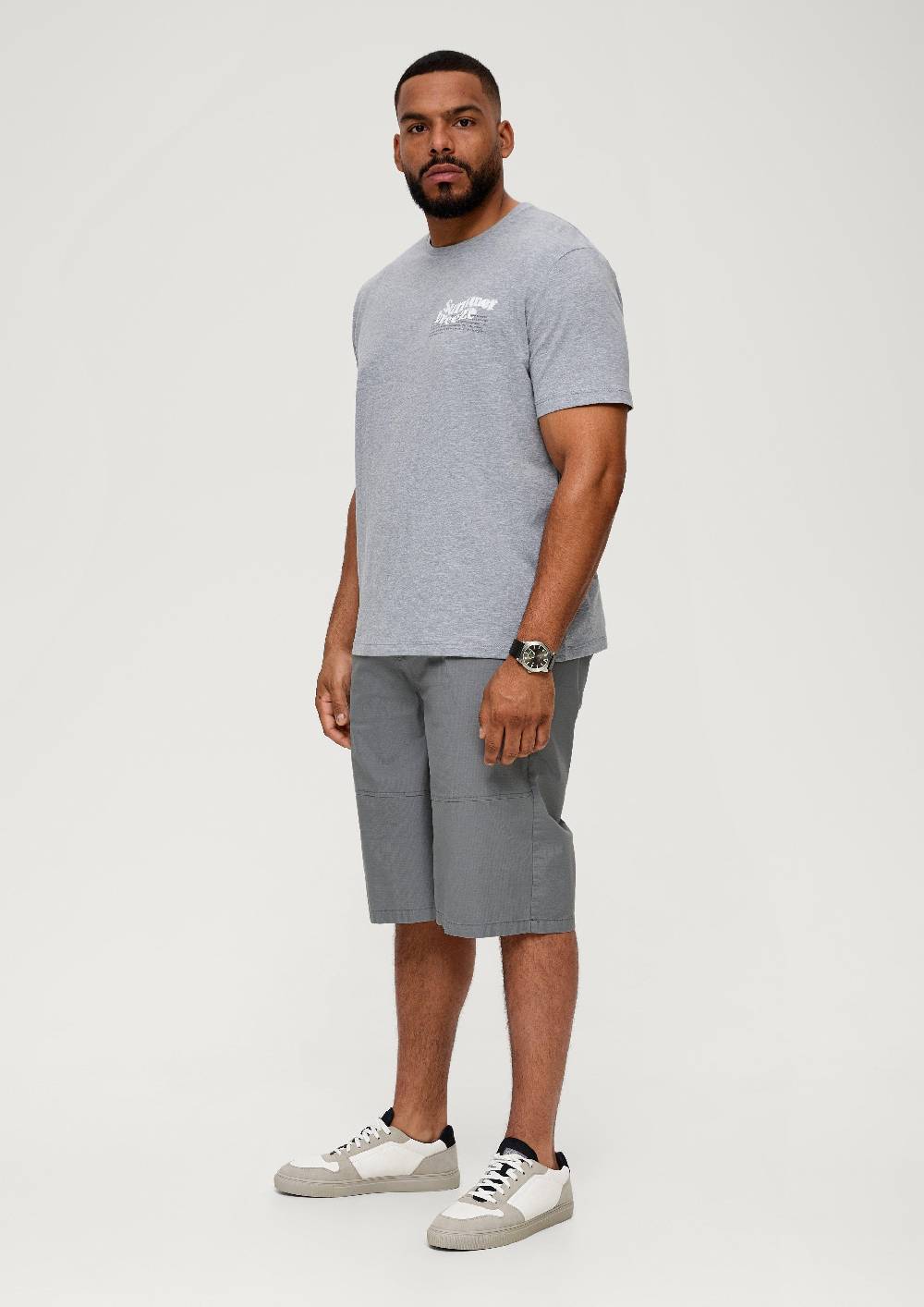 s.Oliver Phoenix: Bermuda aus Baumwollstretch Zeitbegrenzte Promotion
