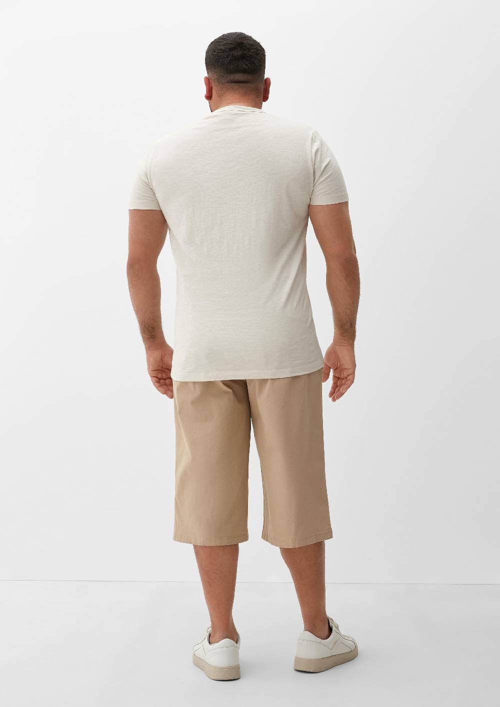 s.Oliver Relaxed: Bermudas aus Baumwollstretch Bis zu 65% Rabatt