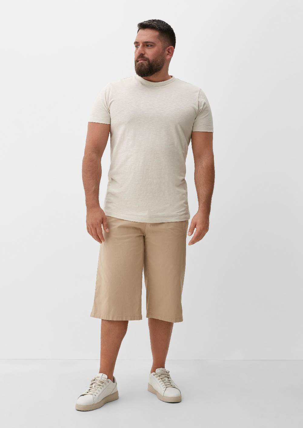 s.Oliver Relaxed: Bermudas aus Baumwollstretch Bis zu 65% Rabatt