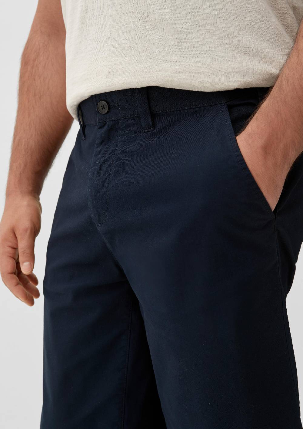 s.Oliver Relaxed: Bermudas aus Baumwollstretch Nur für heute