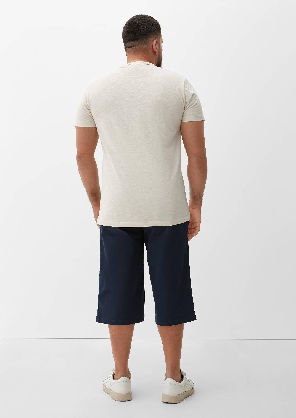s.Oliver Relaxed: Bermudas aus Baumwollstretch Nur für heute