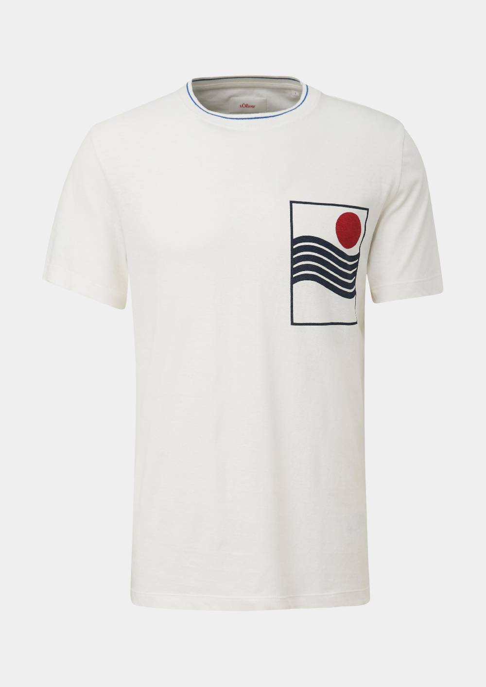 s.Oliver T-Shirt aus Leinenmix Bis zu 55% Rabatt