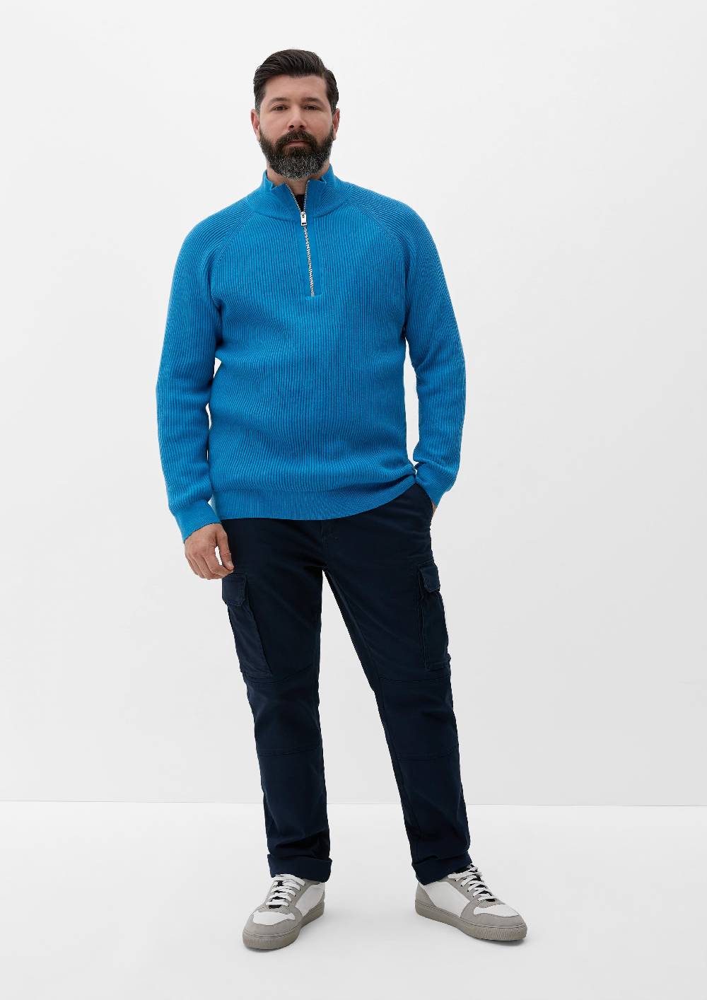 s.Oliver Gestrickter Troyerpullover Clearance-Verkauf