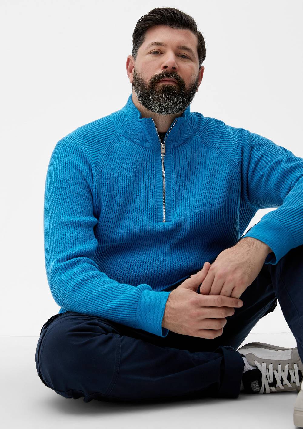 s.Oliver Gestrickter Troyerpullover Clearance-Verkauf