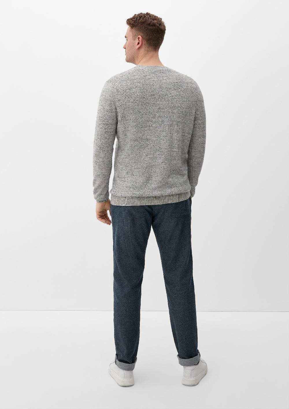 s.Oliver Strukturierter Strickpullover Fabrikladen