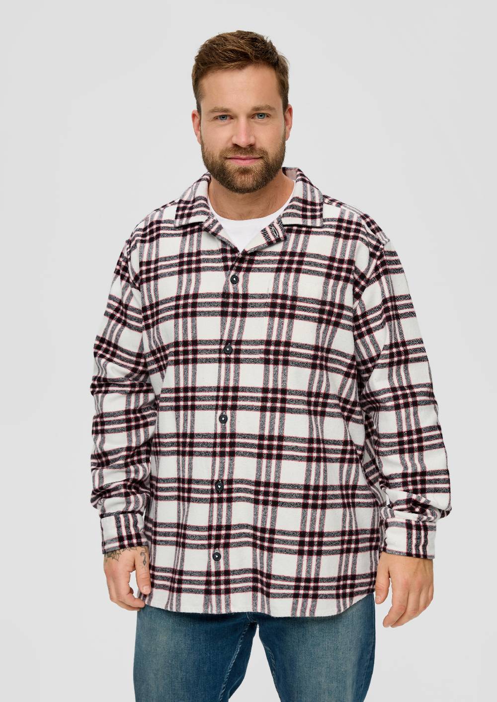 s.Oliver Relaxed: Overshirt aus Baumwolle zollfrei