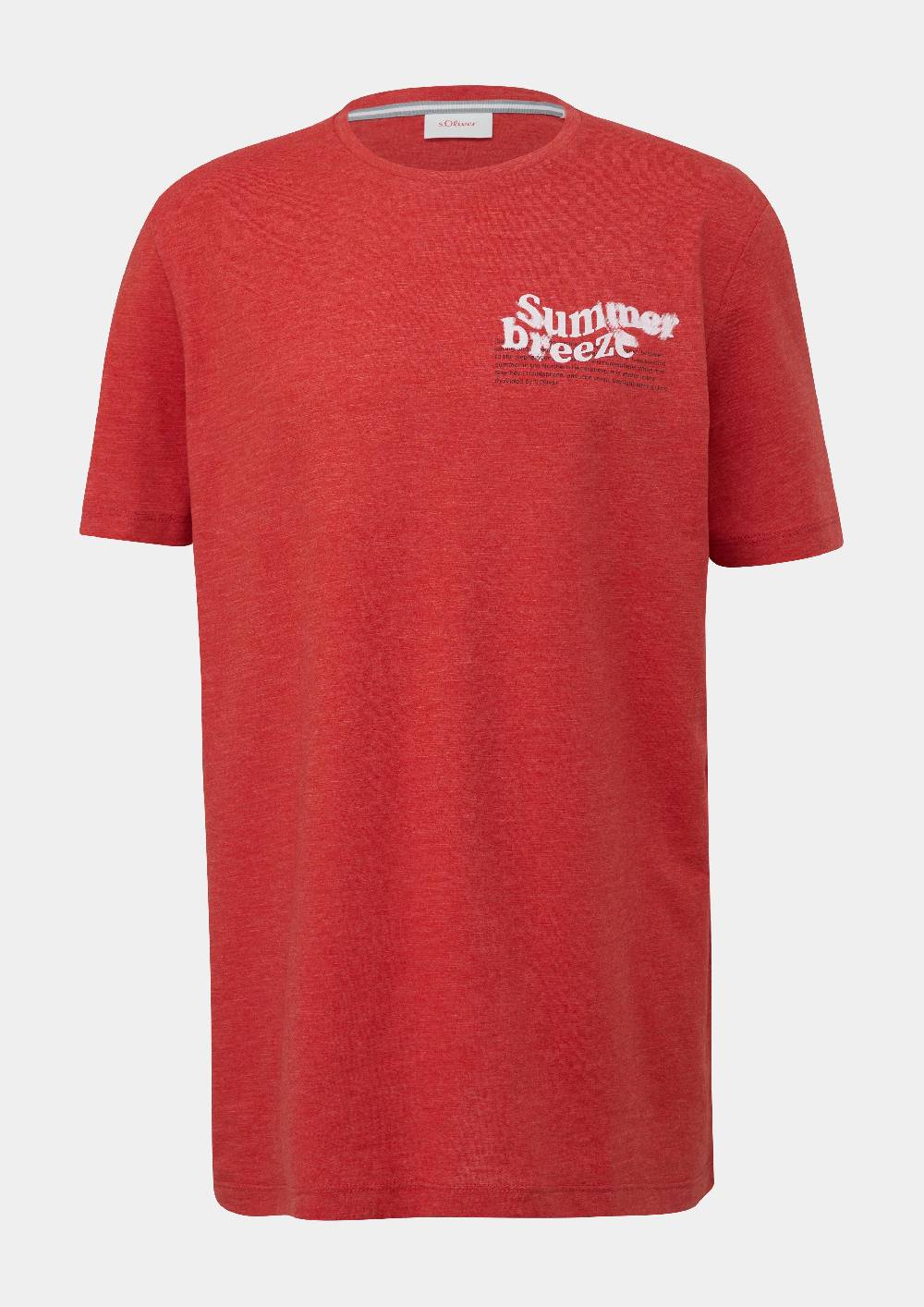s.Oliver T-Shirt aus Baumwollmix 2025