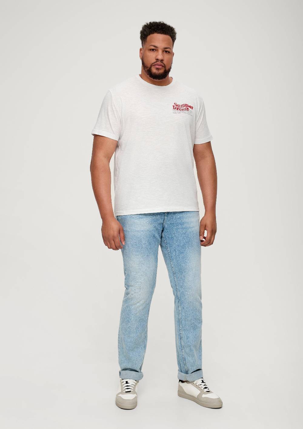 s.Oliver T-Shirt aus Baumwollmix Online