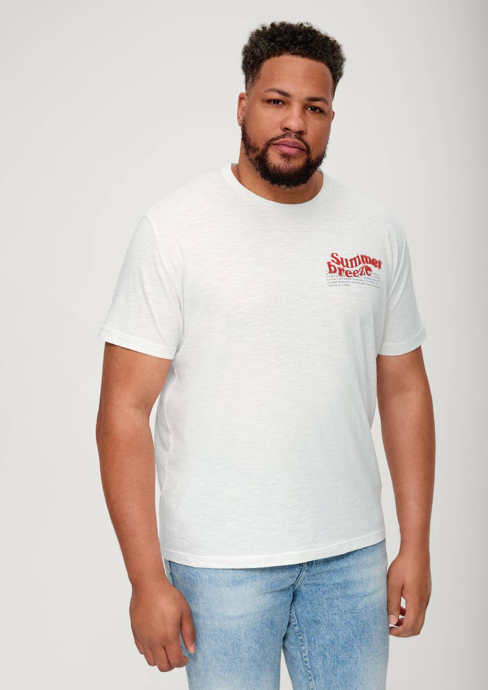 s.Oliver T-Shirt aus Baumwollmix Online