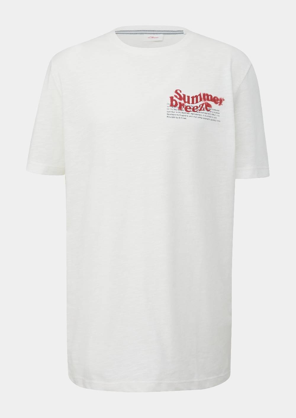 s.Oliver T-Shirt aus Baumwollmix Online