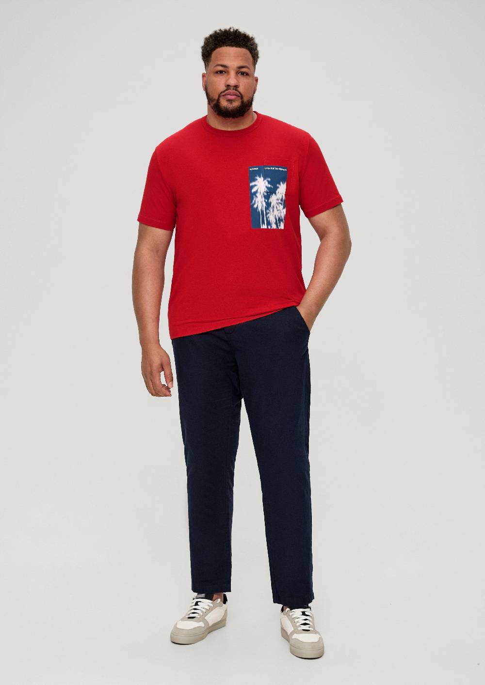 s.Oliver T-Shirt aus Baumwollstretch Auslauf