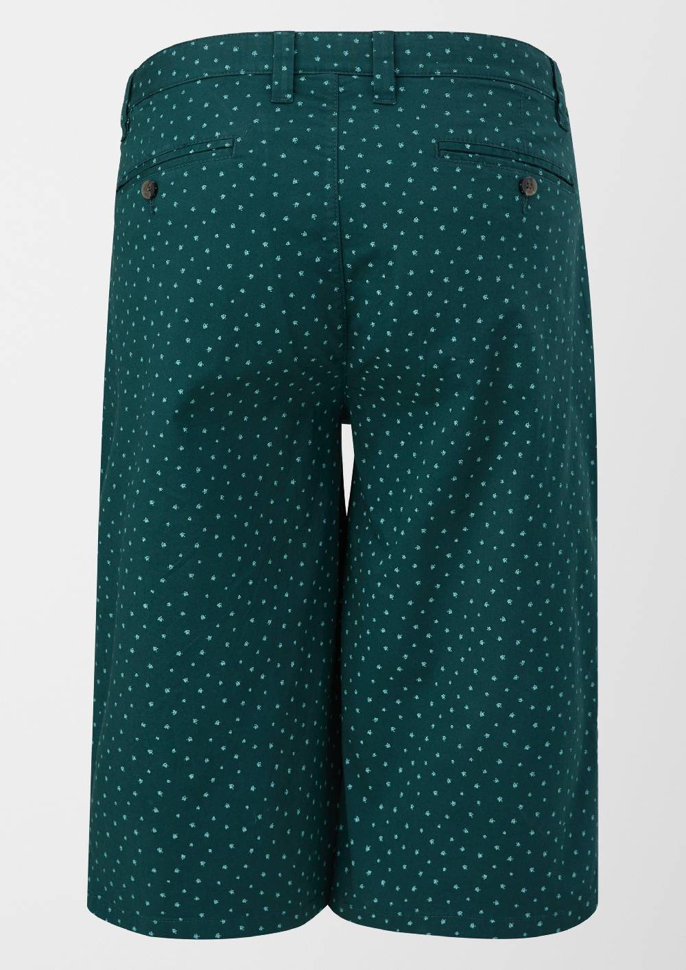 s.Oliver Slim: Bermuda mit Allover-Print Meist gekauft