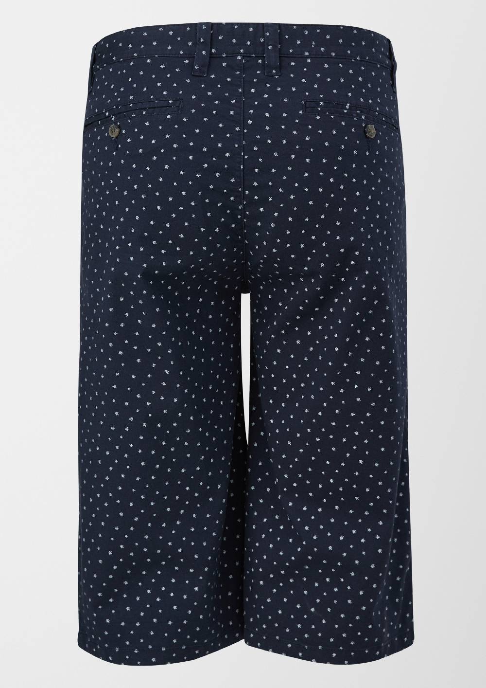 s.Oliver Slim: Bermuda mit Allover-Print Blitzverkäufe