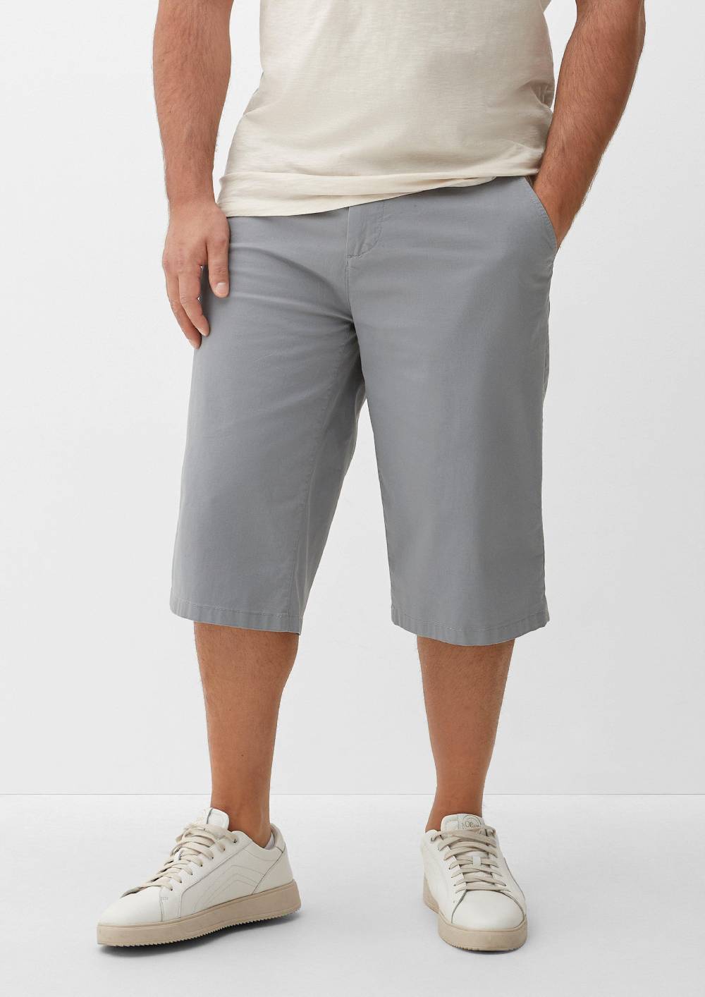 s.Oliver Relaxed: Bermudas aus Baumwollstretch Kostenloser Versand