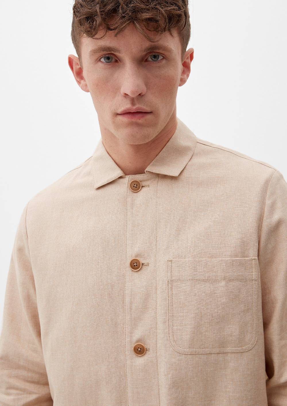 s.Oliver Overshirt aus Leinenmix Fabrik Onlineshop