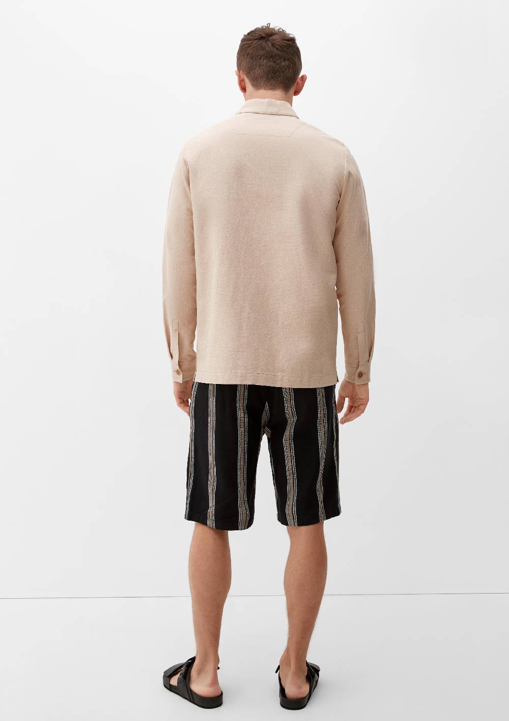 s.Oliver Overshirt aus Leinenmix Fabrik Onlineshop