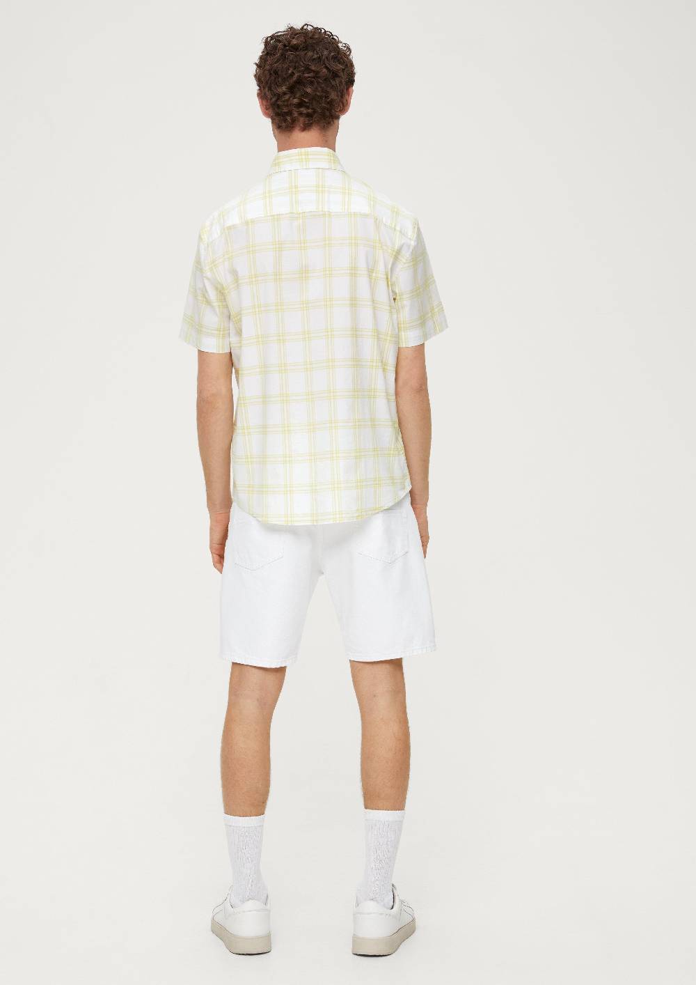 s.Oliver Regular: Kariertes Hemd aus Baumwollstretch Online Shopping