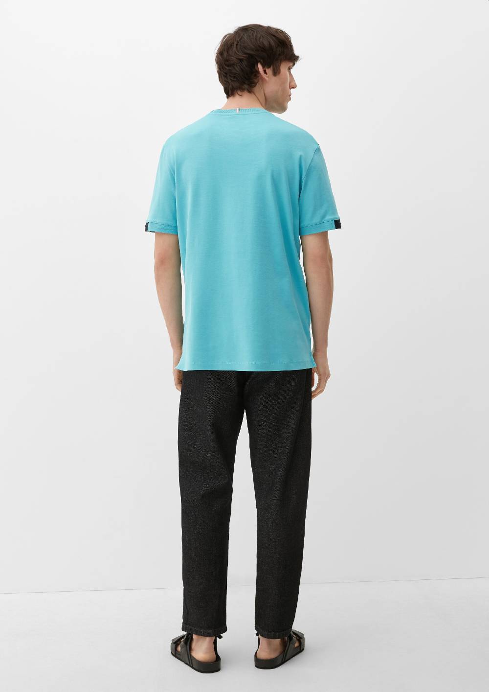 s.Oliver T-Shirt mit Labelpatch Saisonschlussverkauf