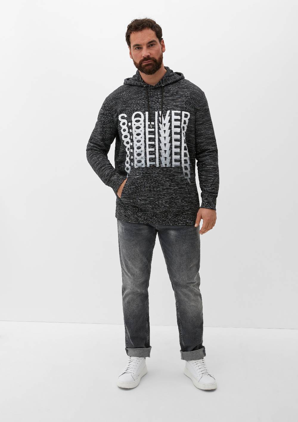 s.Oliver Hoodie mit Frontprint Muttertagsangebot