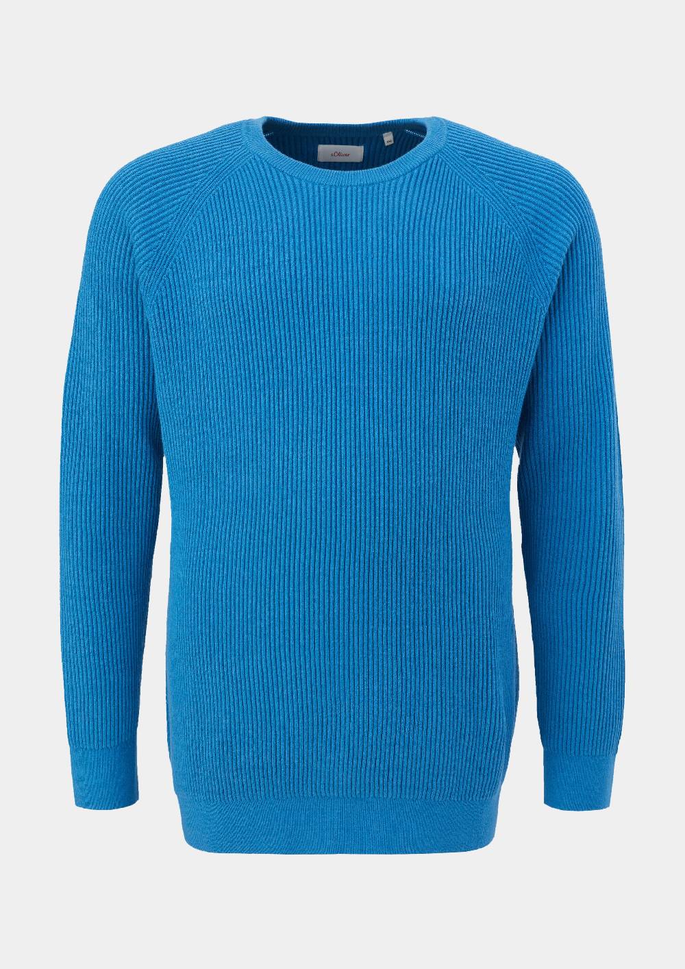 s.Oliver Strickpullover mit Rippstruktur Jubiläumsangebot