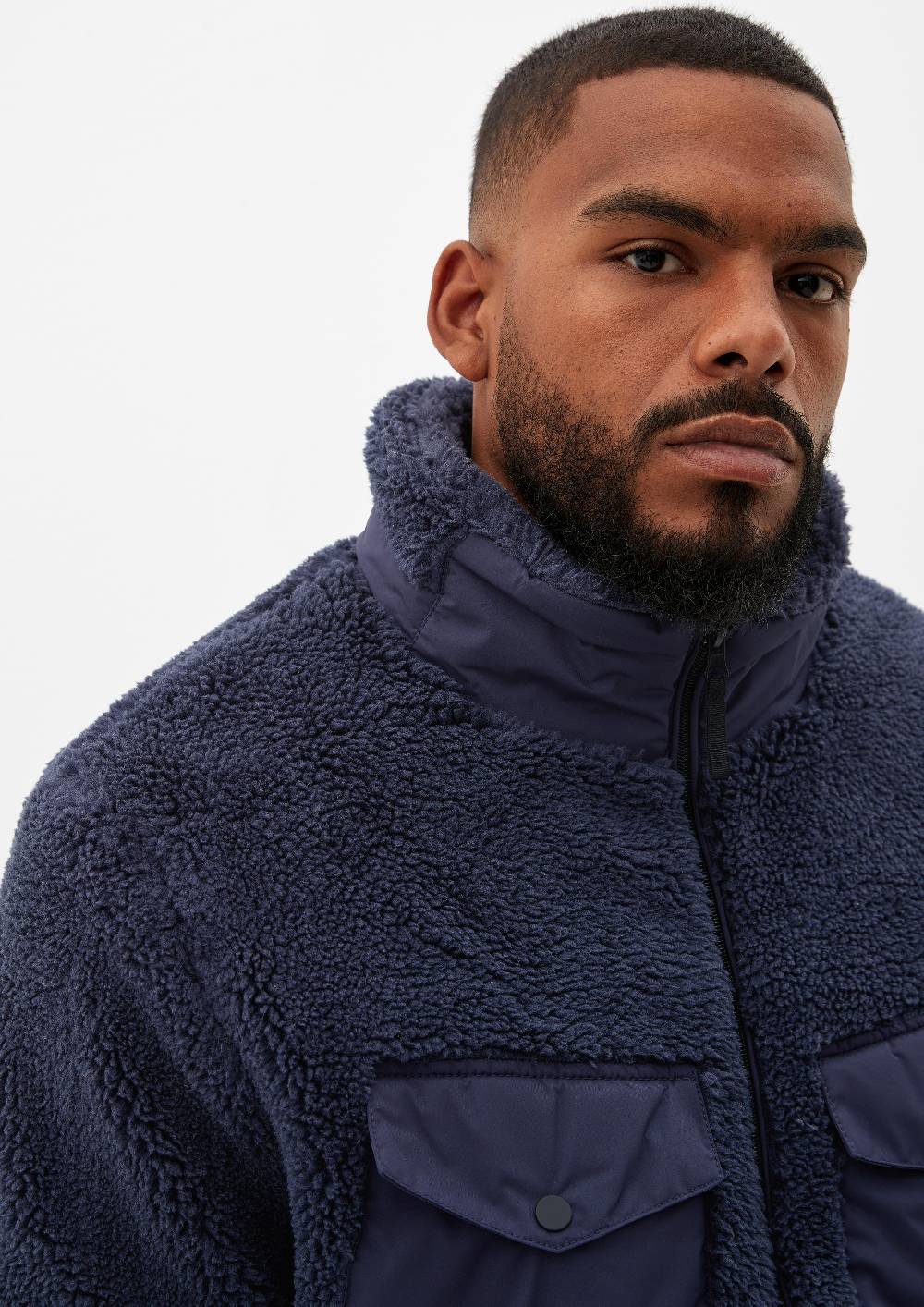 s.Oliver Jacke aus Teddyplüsch Große Rabatte