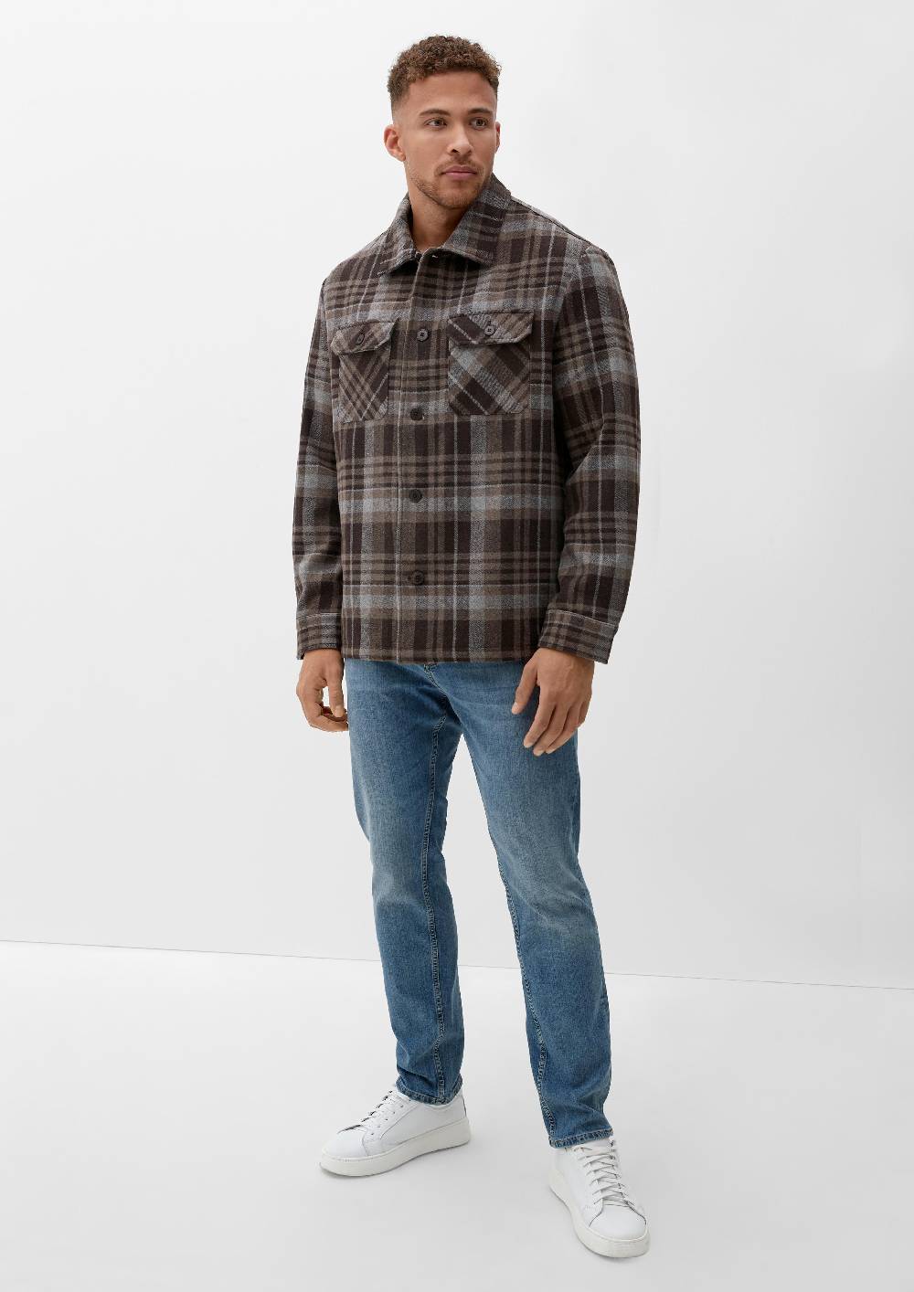 s.Oliver Overshirt aus Wollmix Bestseller