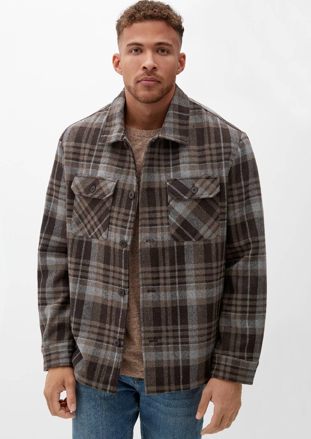 s.Oliver Overshirt aus Wollmix Bestseller
