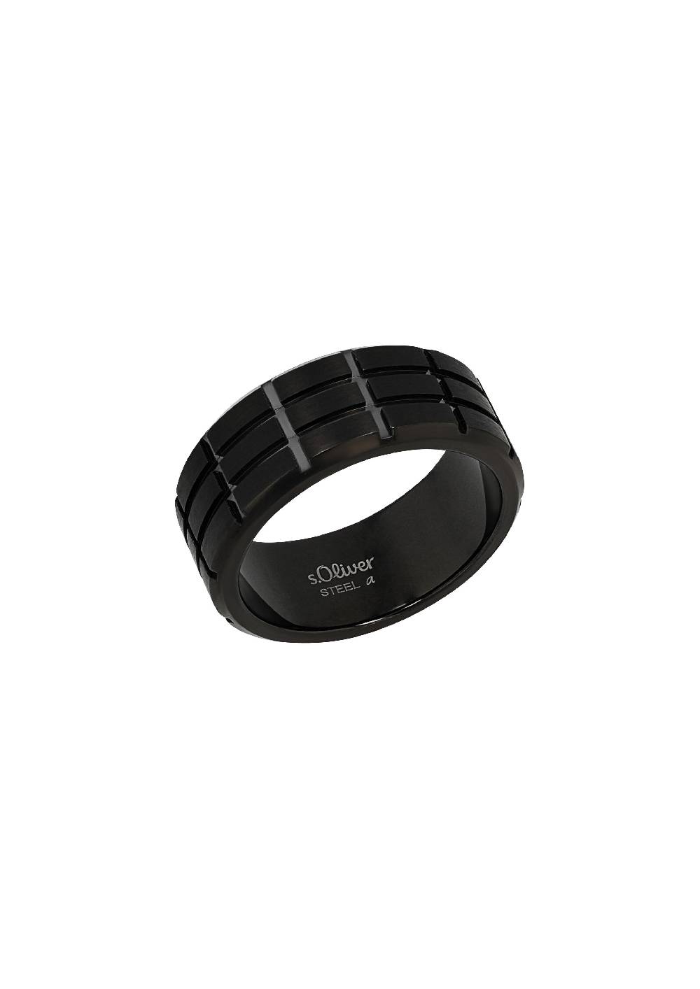 s.Oliver Ring aus Edelstahl Tiefpreis