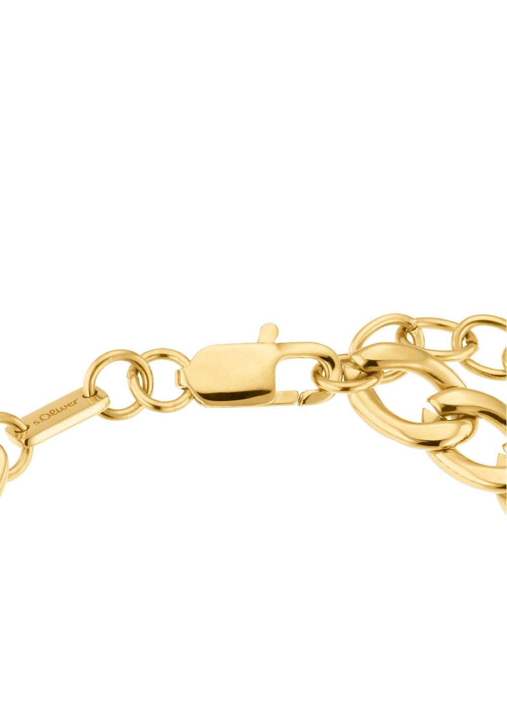 s.Oliver Goldenes Gliederarmband 2025