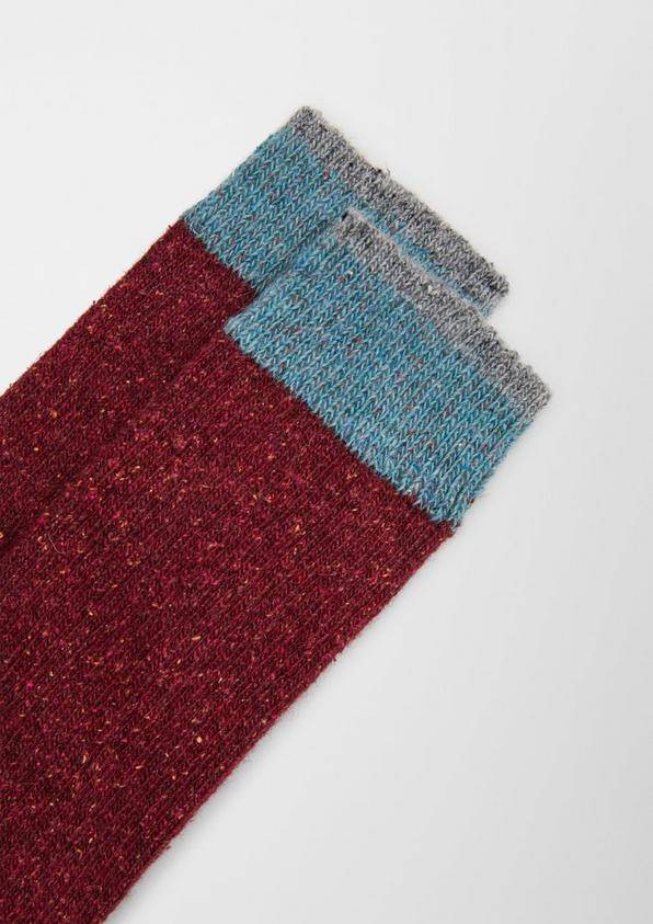 s.Oliver Melierte Stricksocken aus Woll-Seide-Mix Jubiläumsangebot