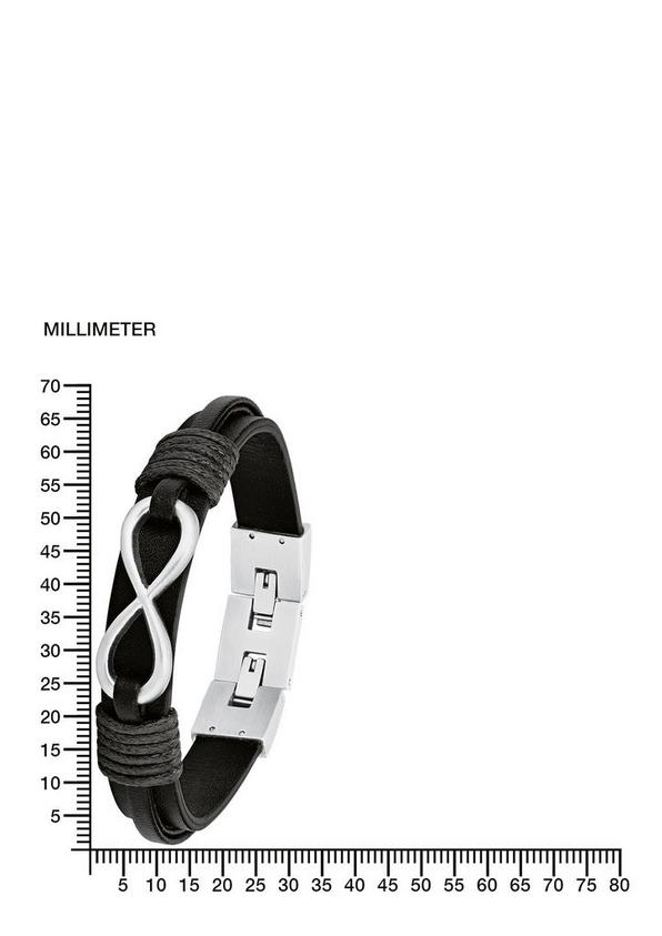 s.Oliver Armband aus Leder und Edelstahl Neuheiten
