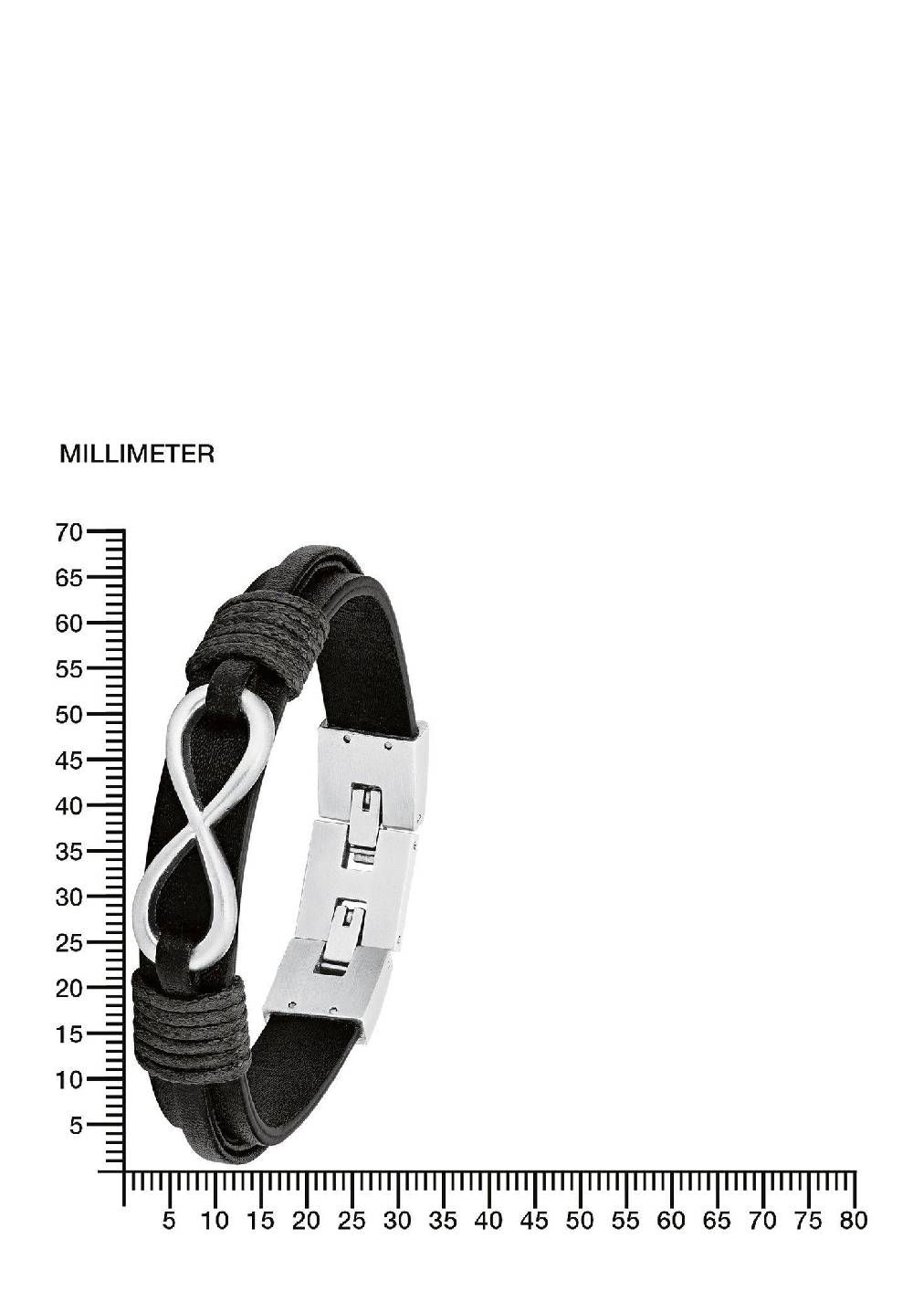 s.Oliver Armband aus Leder und Edelstahl Neuheiten