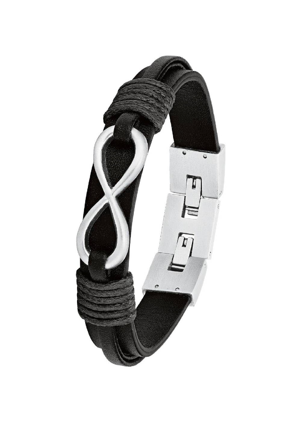 s.Oliver Armband aus Leder und Edelstahl Neuheiten