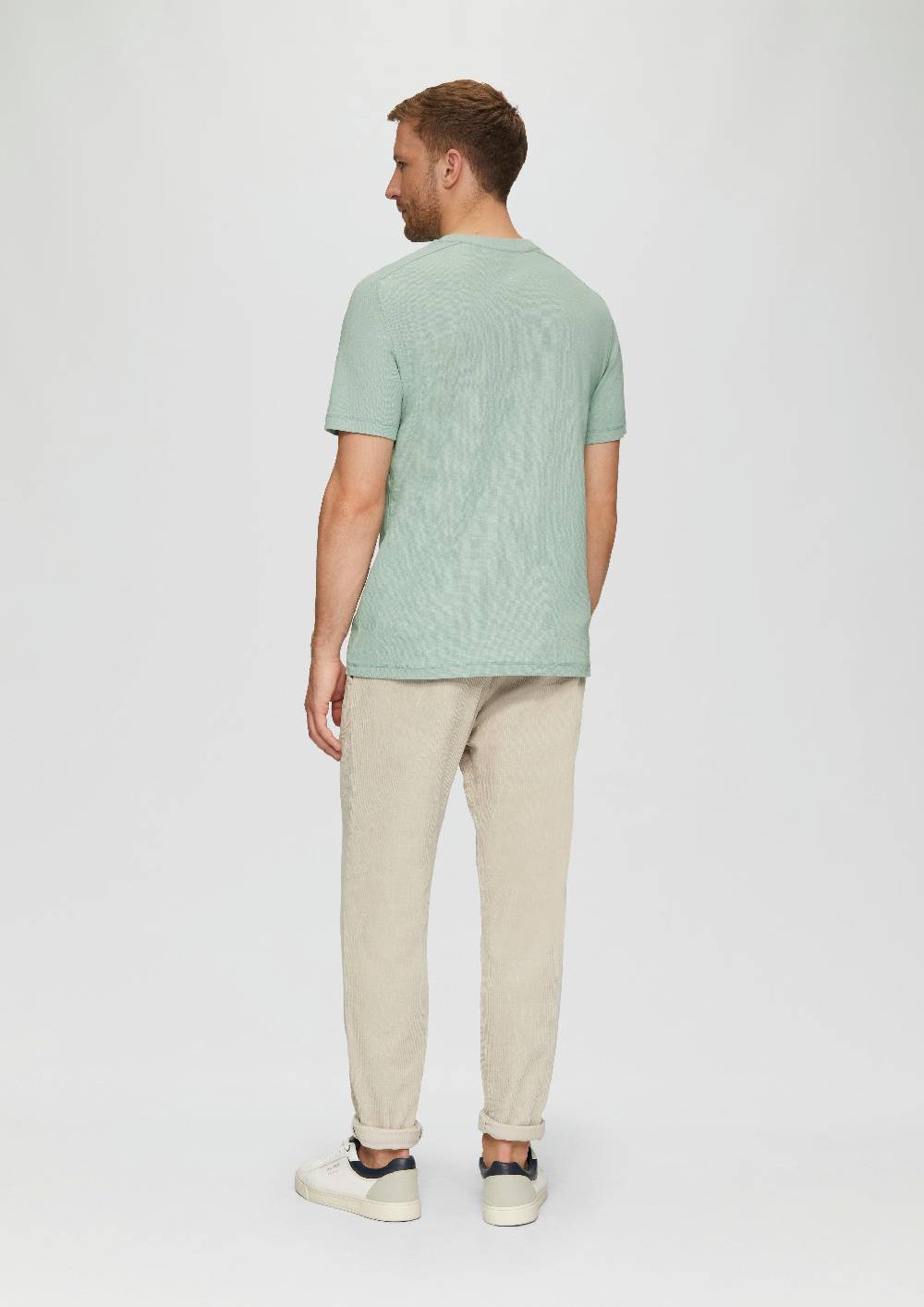 s.Oliver T-Shirt mit Stickerei aus Waffeljersey Super Sparpreis