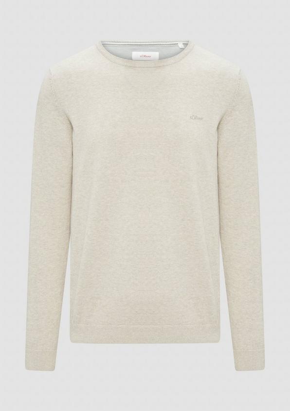 s.Oliver Strickpullover mit Logo-Stickerei JETZT KAUFEN