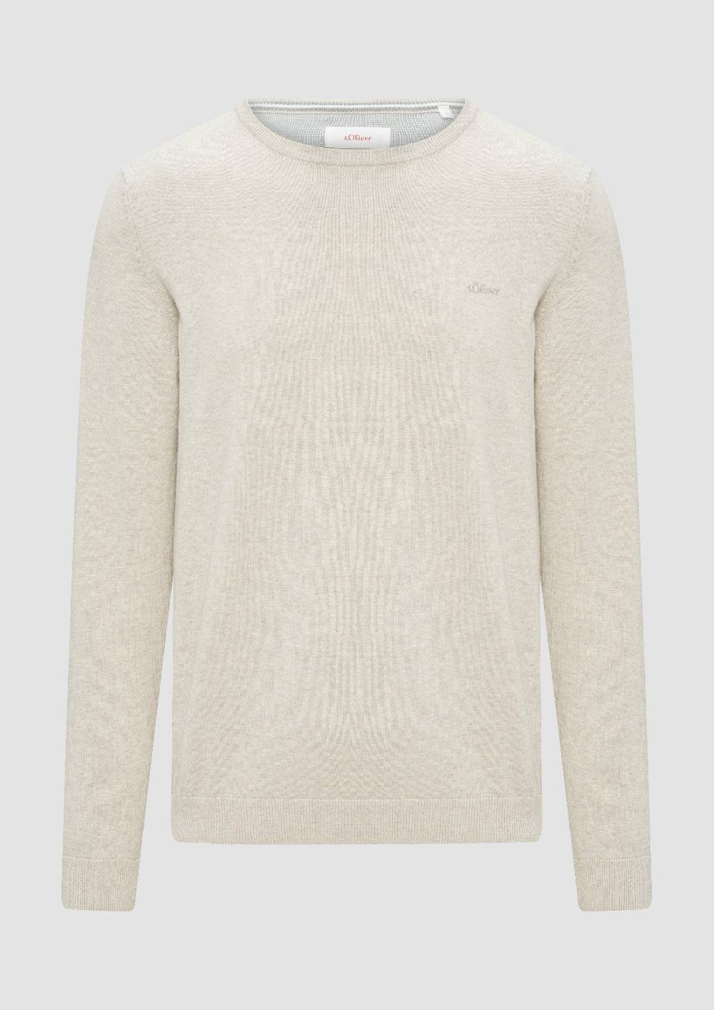 s.Oliver Strickpullover mit Logo-Stickerei JETZT KAUFEN