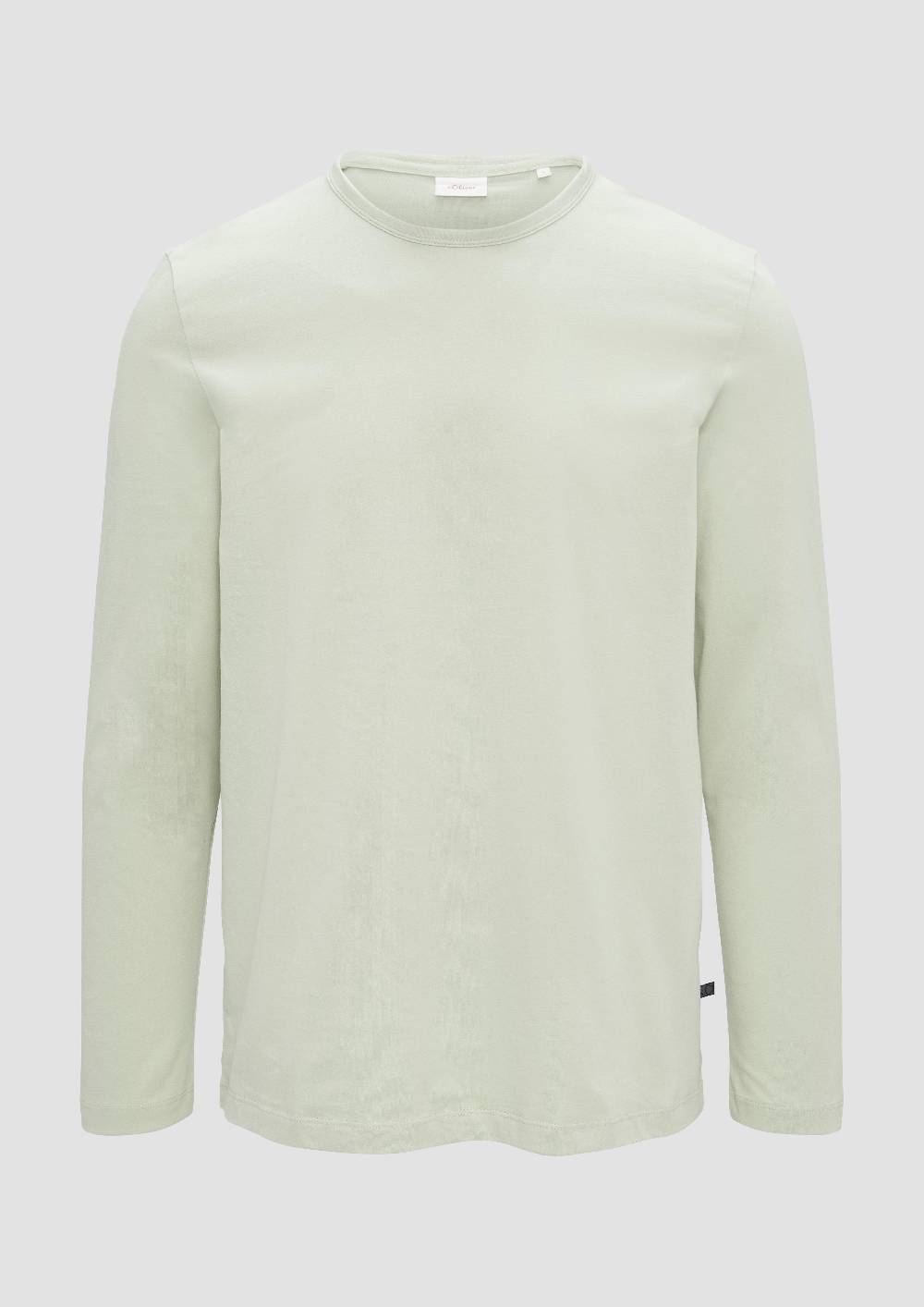 s.Oliver Softes Langarmshirt aus Baumwolljersey Im Verkauf