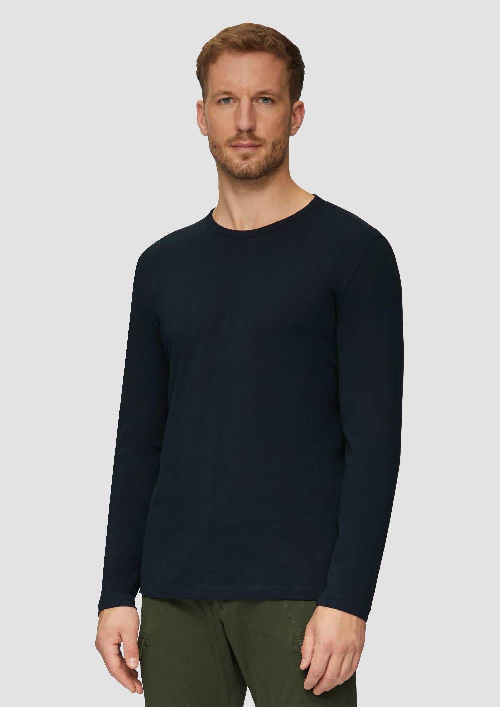 s.Oliver Softes Langarmshirt aus Baumwolljersey zollfrei