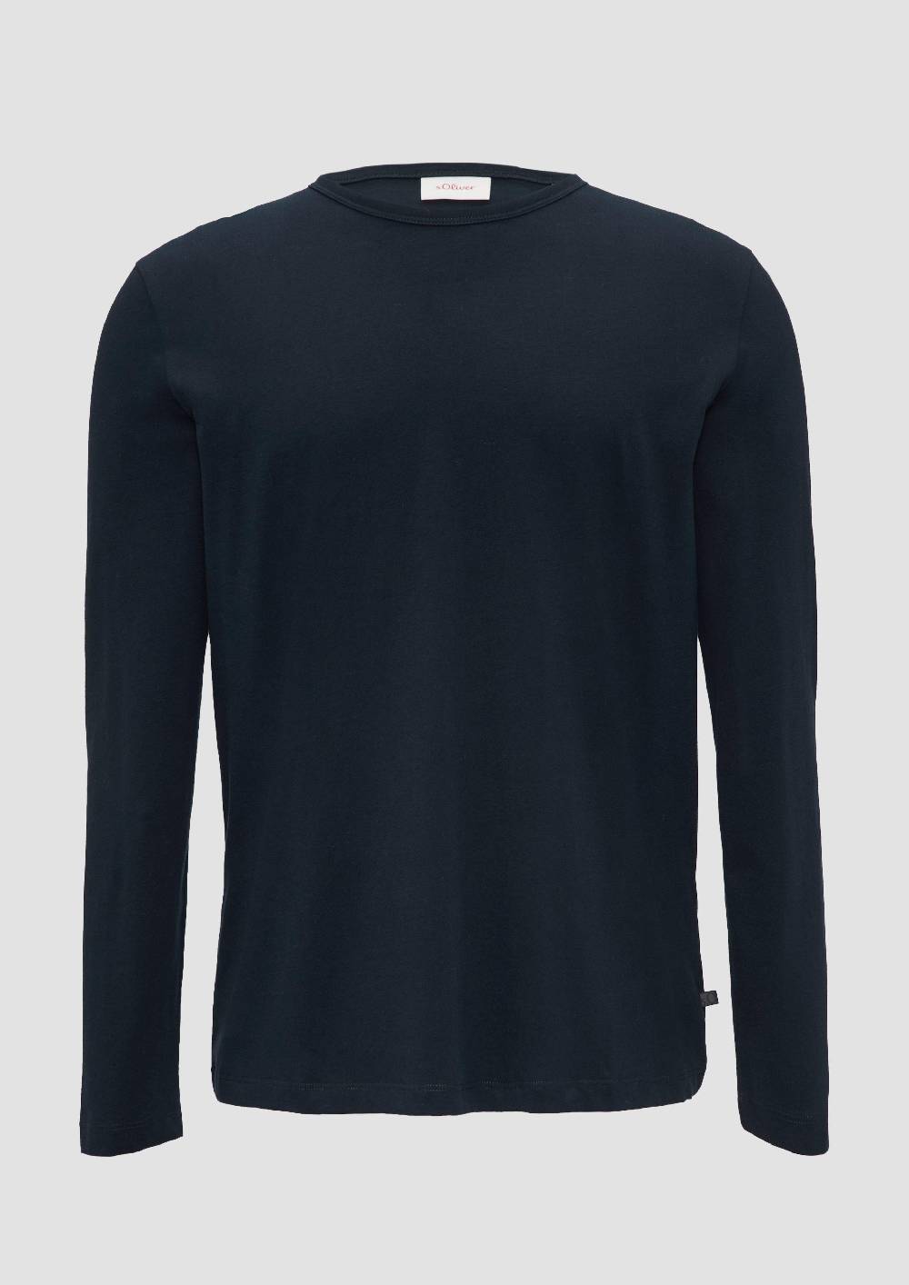 s.Oliver Softes Langarmshirt aus Baumwolljersey zollfrei