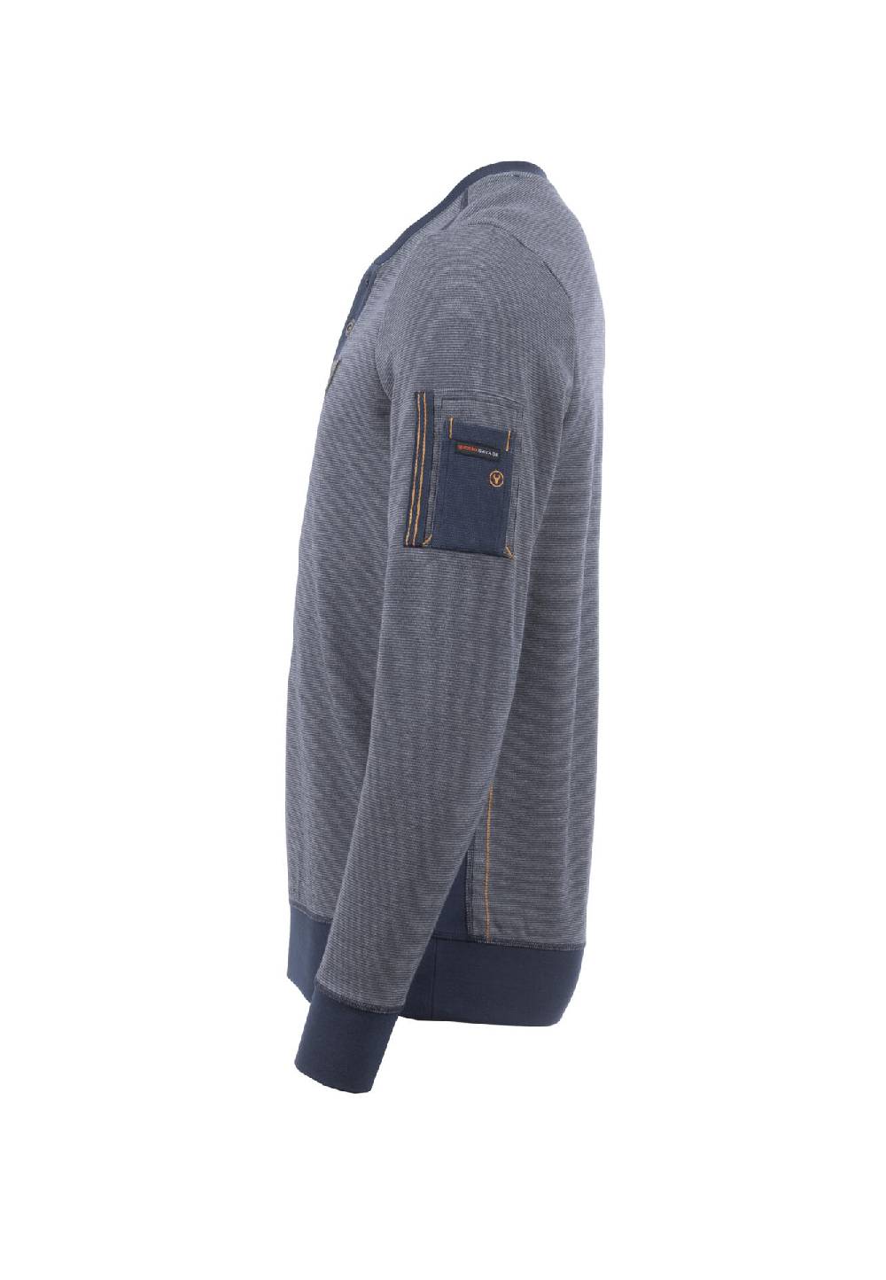 Sonia Originelli Leichtsweatshirt, 1/1 Arm, Henleykragen - Fashion, Damenmode, Herrenmode Limitierter Zeitrabatt