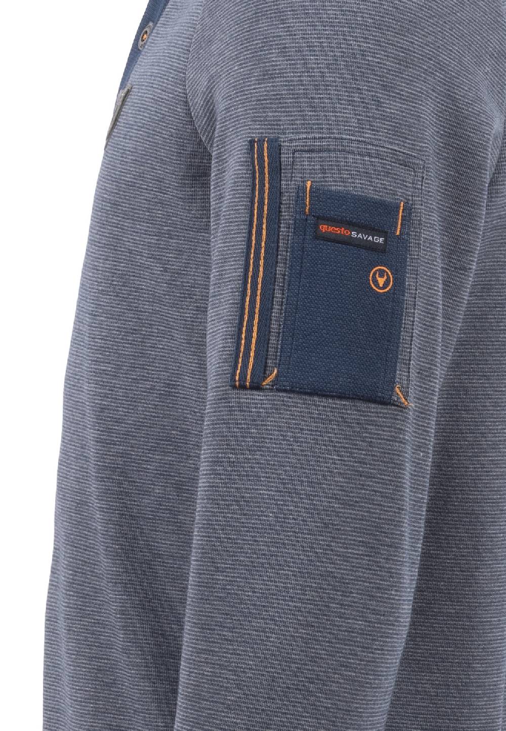 Sonia Originelli Leichtsweatshirt, 1/1 Arm, Henleykragen - Fashion, Damenmode, Herrenmode Limitierter Zeitrabatt