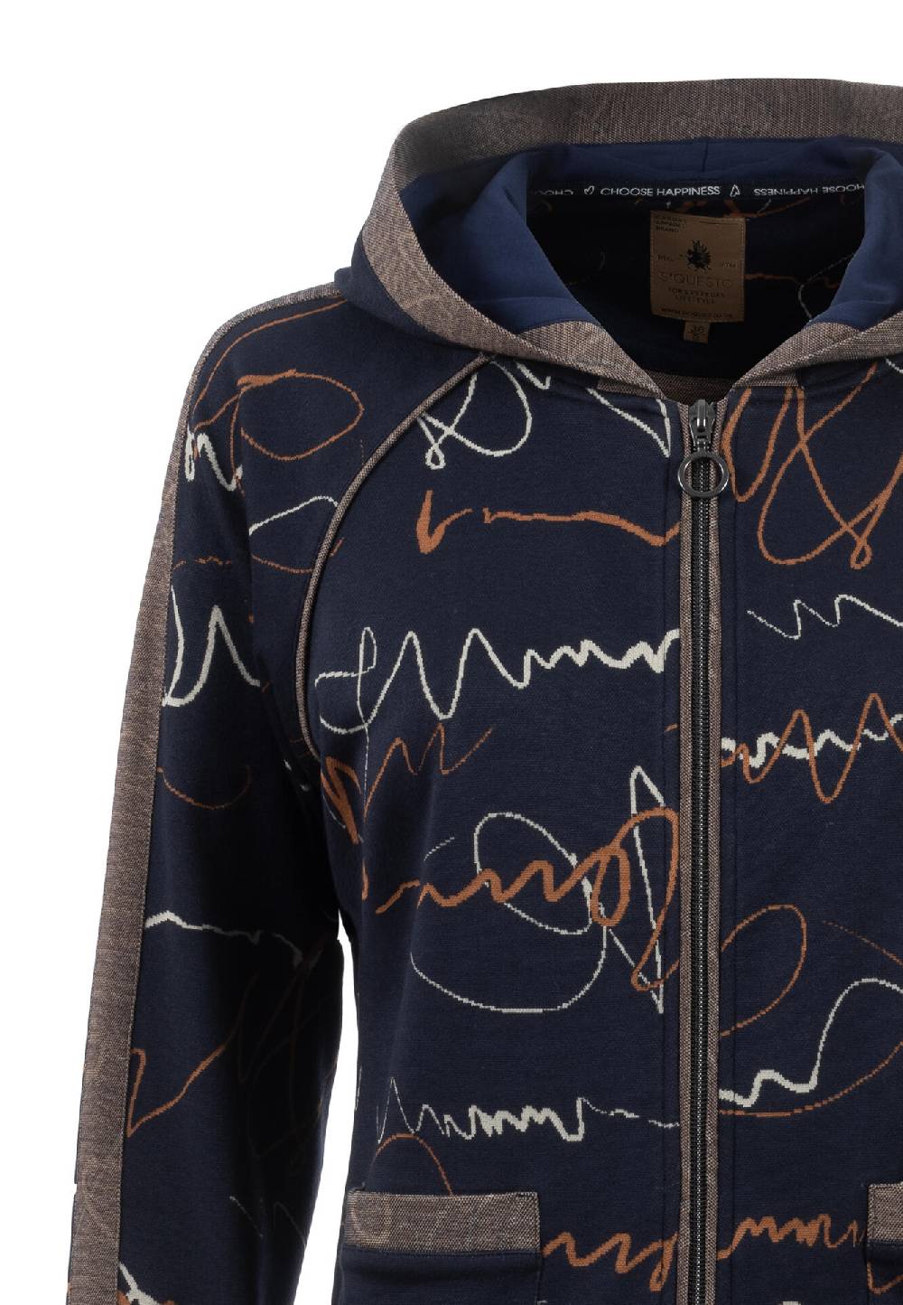 Sonia Originelli Sweatjacke, 1/1 Arme, Kapuze - Fashion, Damenmode, Herrenmode Nur noch ein Tag übrig